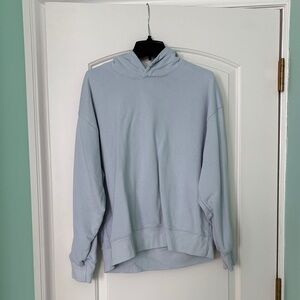 Light Blue Oversized Hoodie